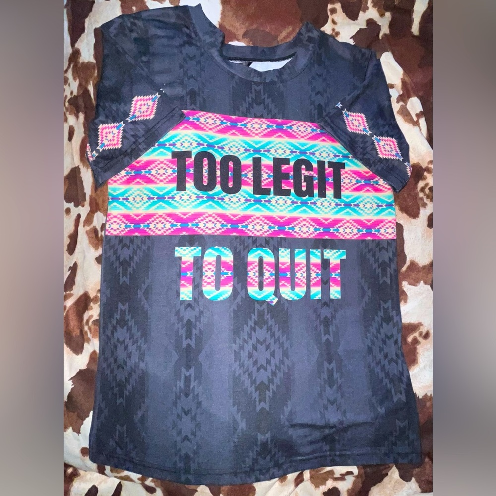 Women’s Too Legit To Quit Tee